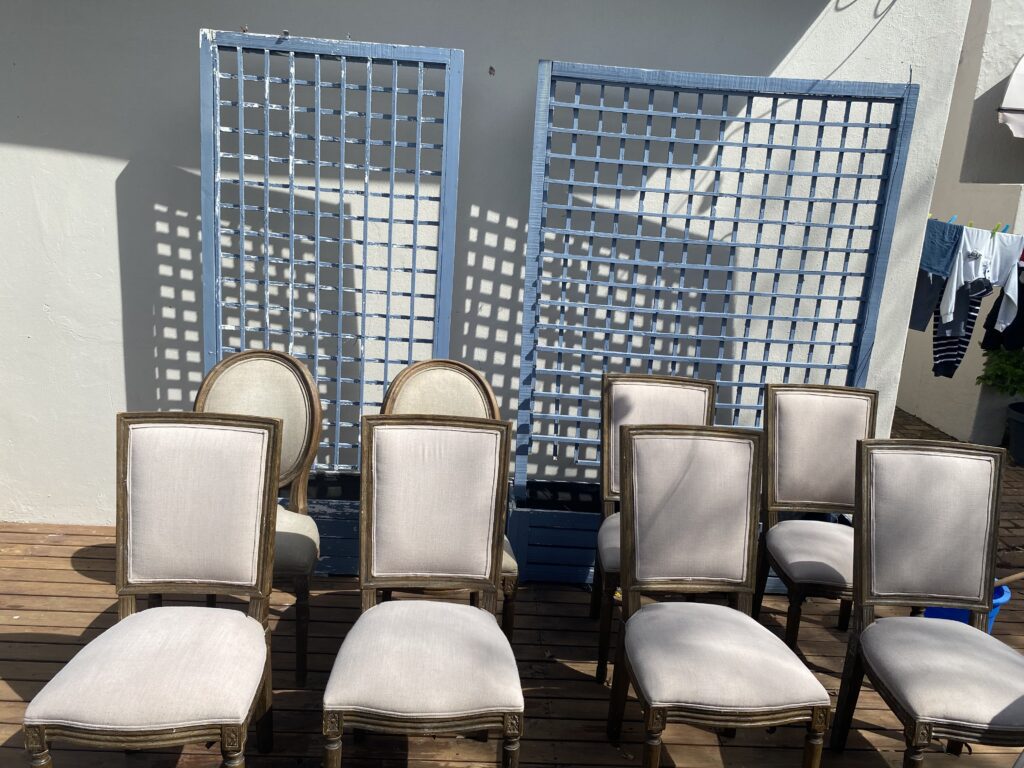 Chairs Cleaned by Professional Carpet And Upholstery Cleaners. Upholstery Cleaning Services Randburg
