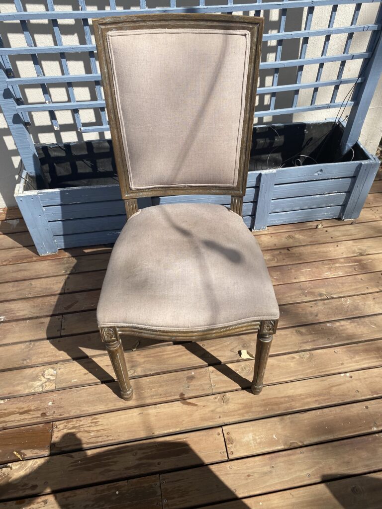 Chairs Ready For Chair Washing