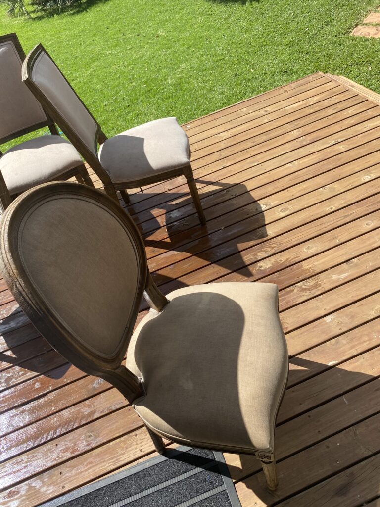Before Chair Cleaning